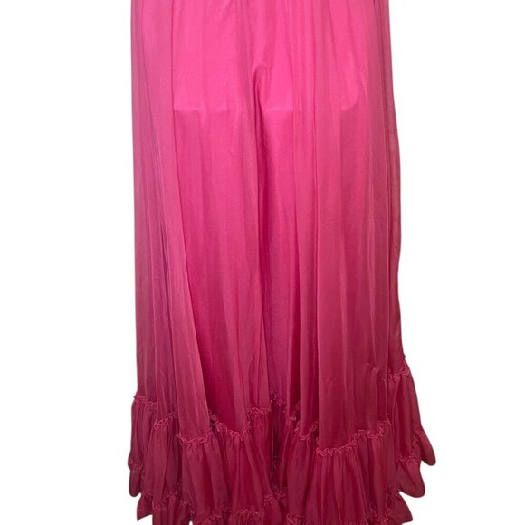 Mac Duggal Hot Pink Gem Corset Ruffle Gown Size 2 NWT Style 68464 Sample - Picture 6 of 9